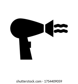 hair-dryer icon or logo isolated sign symbol vector illustration - high quality black style vector icons
