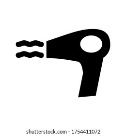 hair-dryer icon or logo isolated sign symbol vector illustration - high quality black style vector icons
