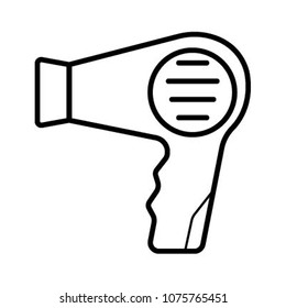 hairdryer icon vector