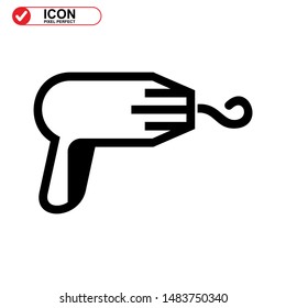 
hairdryer isolated sign symbol vector illustration - high quality black style vector icons
