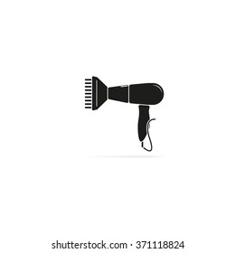 Hairdryer sign icon. Hair drying symbol. 