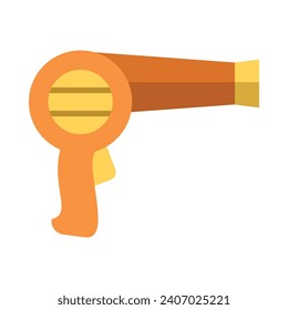 Hairdryer Vector Flat Icon For Personal And Commercial Use.

