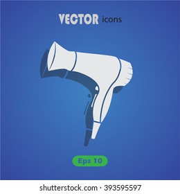 hairdryer Vector Icon.