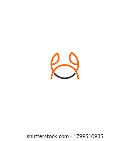 Hairline Crab Logo And Icon