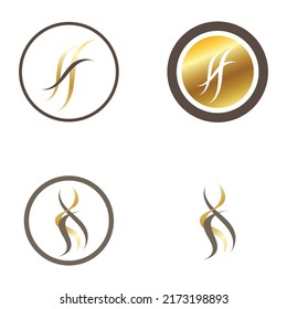 Hairllogo vector image design illustration
