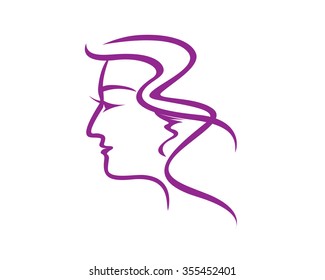 Hairstyle and Eyelash Makeup