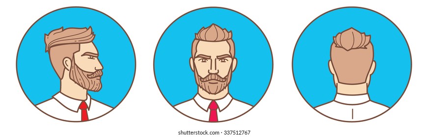 Hairstyle illustration 1