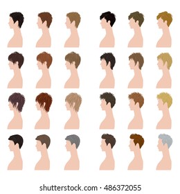 Hairstyle, Men Variation