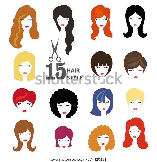 Hairstyle Silhouettewomangirlfemale Hairfacebeauty
