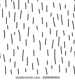 Hairy Legs Hand Drawn Texture Pattern. Seamless Repeat Vector Pattern