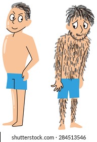 Hairy men