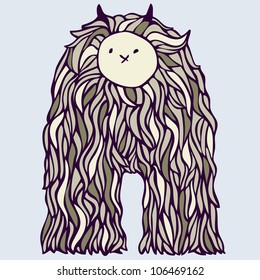 Hairy monsters.