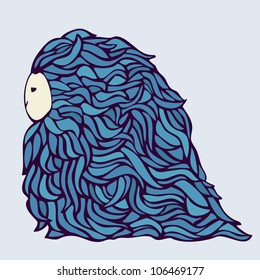 Hairy monsters.