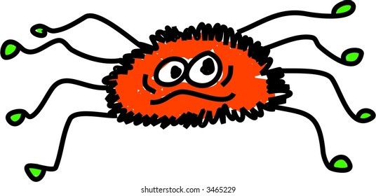 hairy spider