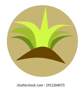 Imagen vectorial de hairy, que se puede usar como icono y fondo de banner