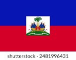 Haiti flag illustrator country flags symbol nation