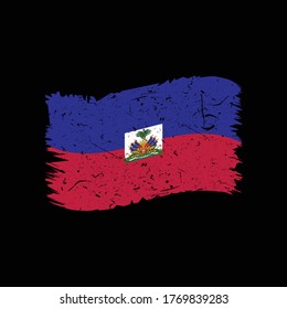 Haiti Grunge Distress Flag World countries Flags