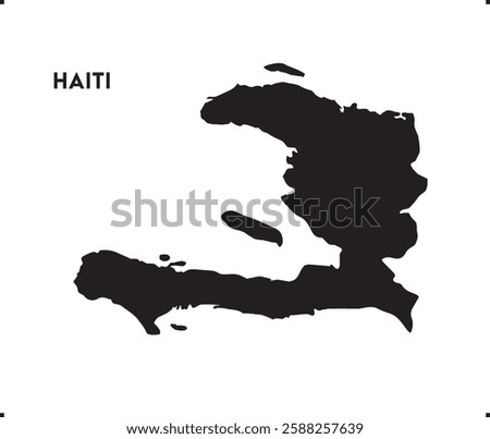 Haiti icon vector design, Haiti Logo design, Haiti's unique charm and natural wonders, Use it in your marketing materials, travel guides, or digital projects, Haiti map logo vector, Icon Vector Design