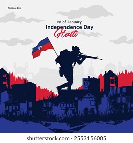 Haiti Independence Day Illustration Design