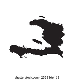 Haití Mapa Ilustración Diseño de iconos