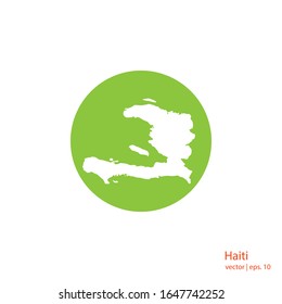 Haiti Maps Logo Design Vector Template