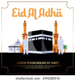Afiche islámico Hajj Eid ul adha