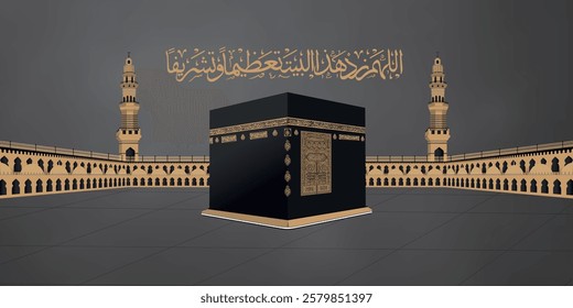 A "Hajj Mabrour" vector is commonly used for Islamic greeting cards, posters, banners, and promotional materials, especially during the Hajj season. 