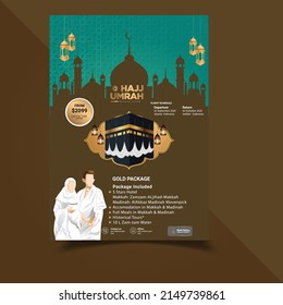 Hajj Umrah Flyer Template No 1