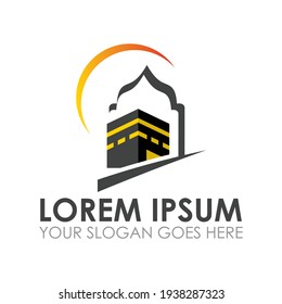 hajj vector , makkah logo vector