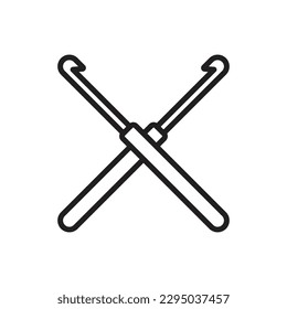 Hakpen Outline Icon Vector Illustrator