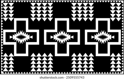 Haku geométrico marroquí Tribal.seamless patrón. Ornamento nativo. Estilo étnico de decoración suroeste. Ornamento de Boho. Manta mexicana, alfombra. Alfombra tejida. Imprimir.funda de almohada.silla