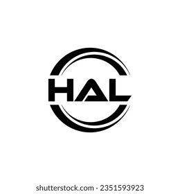 HAL Logo Design, Inspiration for a Unique Identity. Modern Elegance and Creative Design. Watermark Your Success with the Striking this Logo.