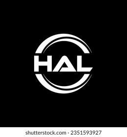 HAL Logo Design, Inspiration for a Unique Identity. Modern Elegance and Creative Design. Watermark Your Success with the Striking this Logo.