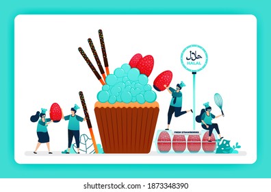 Muslim Baking Stock Illustrations, Images u0026 Vectors  Shutterstock