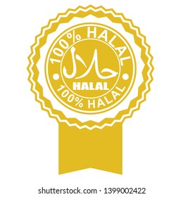 Halal, Guarantee And Certified Sticker