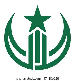 halal logo vector.