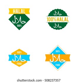 Halal sign, halal label/ sticker for your product