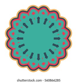 Halal template for Islamic pattern. Logo for properly cooked food and permitted to Muslims
