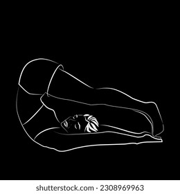 HALASANA (plow pose) yoga poses