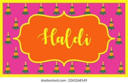 Haldi ceremony banner , tradional wedding banner , haldi ceremony poster 