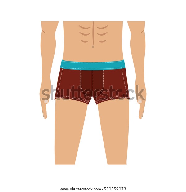 half swimming trunks