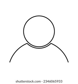 half body person icon vector illustration design