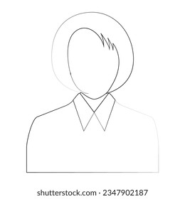 half body person icon vector illustration design