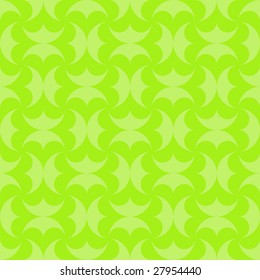 Half circle green seamless background pattern