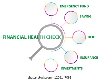 Half circle inflographic financial template 5 process options design.  EPS 10.Vector illustration. White Background. 