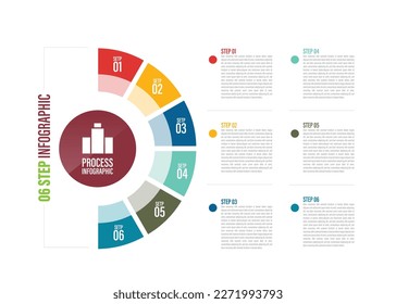 half circle Pie charts for infographics. Elements with 4, 5, 6, 7, 8, 9, 10 steps, options.