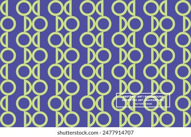Patrón geométrico | Fondo geométrico | Fondo Abstractas | Círculos - Verde - Uso en diseño de Sitio web, embalaje, arte de la pared, Fondo de pantalla, cartel, Anuncio, Perfil, folleto, ropa, textiles 
