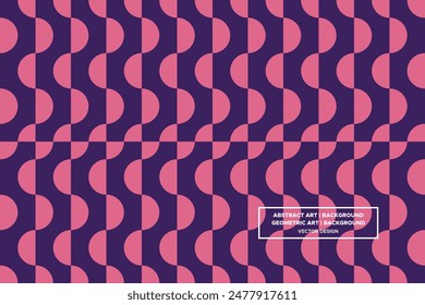Patrón geométrico | Fondo geométrico | Fondo Abstractas | Círculos - Púrpura - Uso en diseño de Sitio web, embalaje, arte de la pared, Fondo de pantalla, cartel, Anuncio, Perfil, folleto, ropa, textiles 