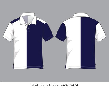 644 Navy Blue Polo Shirt Template Images, Stock Photos & Vectors ...