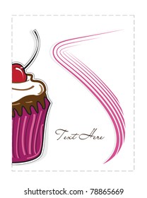 A Half of a Cupcake!